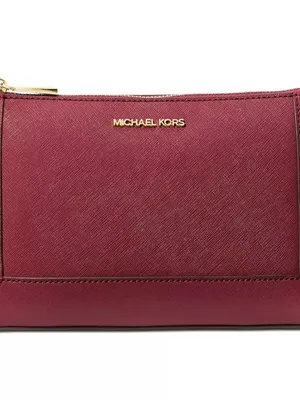 Vintage Michael Kors Sallie Medium Crossbody in Deep Red thumbnail 2