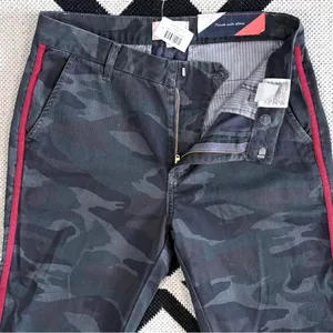 Sundry x Anthropologie Side Trim Camo Le Soleil Pants in Charcoal Size 27 thumbnail 12