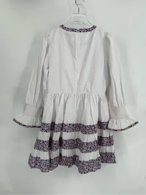Pomander Place Tuckernuck Dress Fran Mini Swing mediumWhite Floral Coastal Prepp thumbnail 2