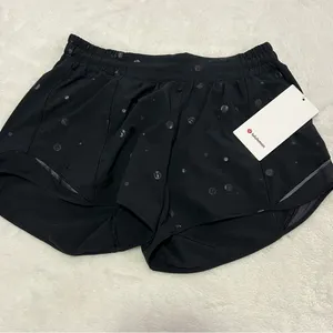 Lululemon Black Dot Pattern Shorts thumbnail 2