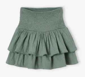 Mustard Seed Green Mini Skirt thumbnail 1