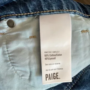 Paige Denim Blue Jean Denim Mini Skirt thumbnail 4