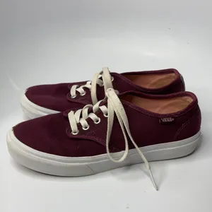 Vans maroon sneakers‎ size 7 thumbnail 4