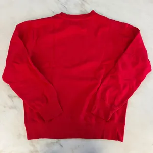 Womens Red Pugly Christmas Sweater‎ Pug Dog Holiday Crewneck Sweatshirt Top thumbnail 5