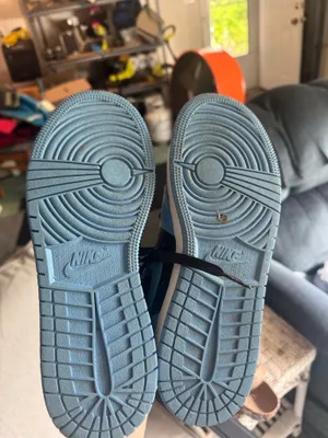 Air Jordan 1 Mid University Blue Black Kid thumbnail 6