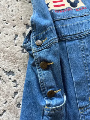Vintage Disney Overalls Denim thumbnail 5