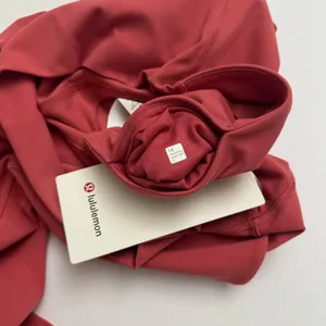 Lululemon Align High-Rise Pant 25” Pockets - Desert Red, Size 14 thumbnail 3