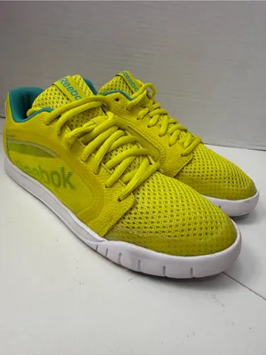 Reebok Dance Ur Lead Yellow Mesh Training Sneakers size 6.5 thumbnail 7