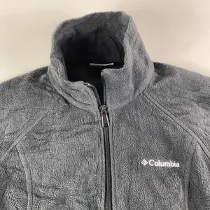 Columbia Jacket Womens‎ Small Black Full Zip Fleece Sweater Zip Pockets Ladies thumbnail 2