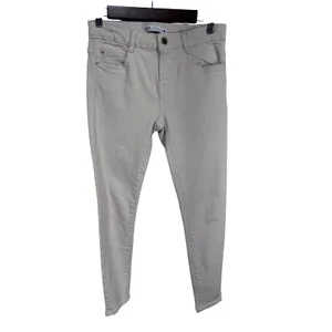 Zara Skinny Jeans Women's High‎ Rise Stretch Denim Cream Size 4 thumbnail 6