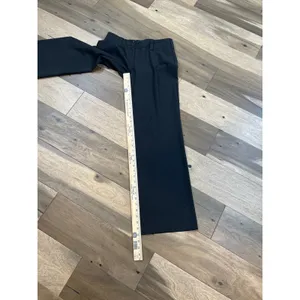 Express Correspondent Wide Leg Charcoal Gray Lightweight Pants Size 4 Minimalist thumbnail 7