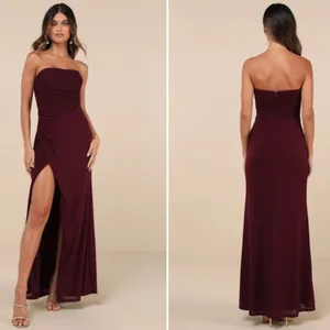 LULUS Prom Wedding Formal Bustier Modern Chic Sexy Classic Maxi Dress thumbnail 5
