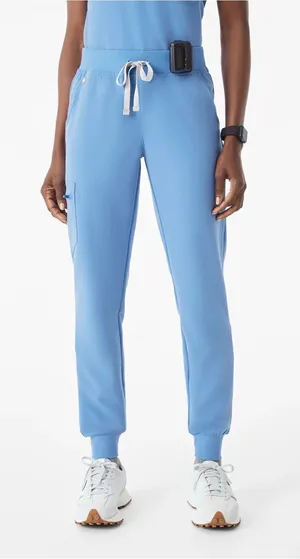 Figs Zamora Jogger Scrub Pants Ceil Blue Size XS Petite thumbnail 1