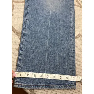 Madewell The Plus Curvy 90’s Straight Blue Jeans, size 14W, DM784, high-rise thumbnail 9