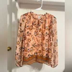 FINAL PRICE Joie Floral Boho Blouse thumbnail 2