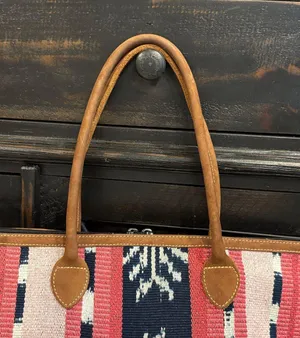Tapestry Tote Bag Pink thumbnail 3
