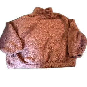 Old Navy Women’s XL Pink Dusty Rose Sherpa Teddy Fleece Full Zip Jacket thumbnail 2