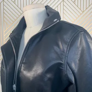BLANKNYC Faux Leather Full Zip‎ Moto Jacket Black thumbnail 7
