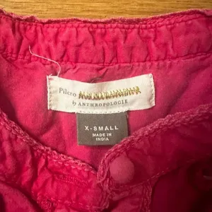 Anthropologie Pilcro Adira textured button down pink xs thumbnail 4