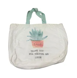 Urban Outfitters Plant Canvas Tote Bag thumbnail 1