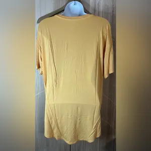American Eagle Outfitters Mustard Short Sleeve Tee thumbnail 3