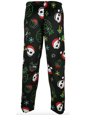 (C295) Nightmare Before Christmas Sleep Pants Medium Disney Jack Skellington thumbnail 2