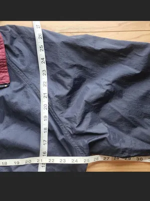 Port Authority Navy Bomber Jacket with Burgundy Collar thumbnail 6