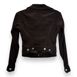 FRYE Womens Jacket Black Sz XS Western Button Up‎ Polyester Motorcycle thumbnail 2