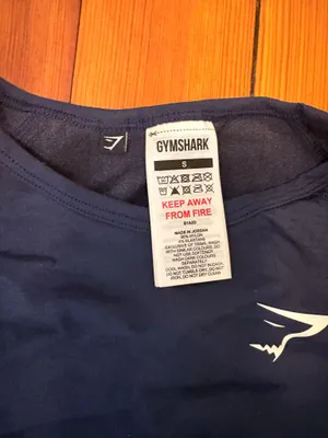 Gymshark Vital Seamless Top 2.0 Navy thumbnail 3