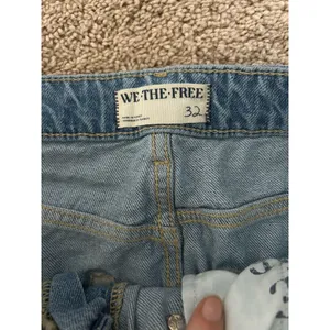 We The Free Wynne Denim Skirt Size 32 Boho Contemporary Edgy Cute Retro Vibes thumbnail 11