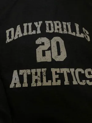 Daily Drills Black Sweatshirt Oversized Thermal xs/s thumbnail 3