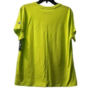 Champion Womens Lime Green Graphic Logo Tee T-Shirt Short Sleeve Large‎ thumbnail 5