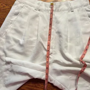 Vintage‎ Guess Golf White Lined Shorts Women's Size 10 Made in USA thumbnail 8