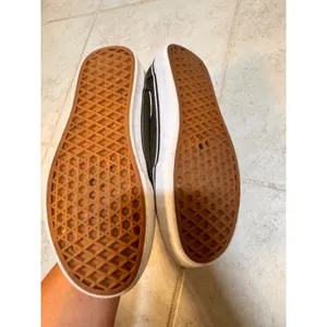 Vans Ward Low‎ Top Olive Green Suede Canvas Sneakers Womens 7 500714 thumbnail 3