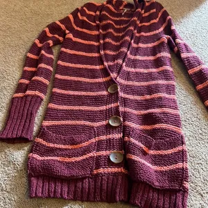 Free people beach‎ xs striped cardigan thumbnail 4