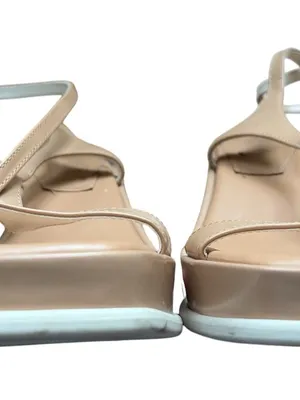 Vince Camuto Beige Leather Women’s Sandal - Neutral Tan thumbnail 5