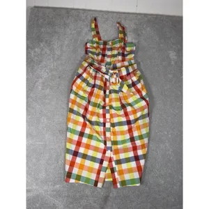 Christopher John Rogers for Target Plaid‎ Wide Strap Tie Waist Dress Size 2 NWT thumbnail 6