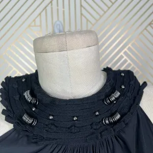 Ramy‎ Brook Kendall Halter Sleeveless Top Black Size US XS thumbnail 4
