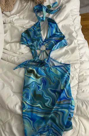 Blue Mini Dress thumbnail 5