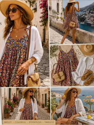 Patrons of Peace Malibu floral Dress XS Coastal Cowgirl 90s Boho Romantic Garden thumbnail 3