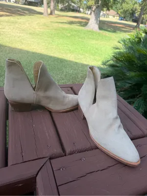 Free People Charm Double V Suede Ankle Boots Size 9 $158 thumbnail 8