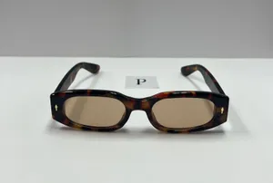 90s style brown leopard sunglasses / small retro leopard sunglasses thumbnail 1