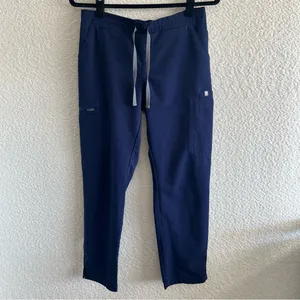 Figs Women’s Technical Collection Navy‎ Blue Lola Skinny Scrub Pants Size Small thumbnail 2