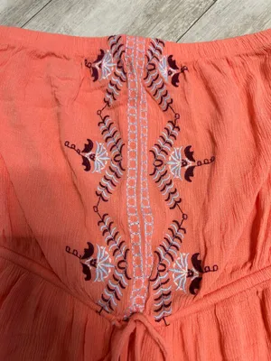 Speechless coral romper xl thumbnail 5