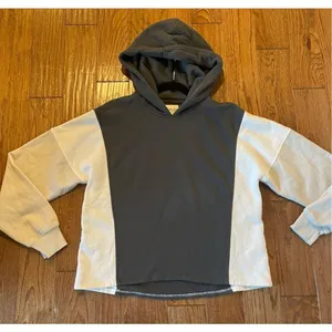 Abercrombie & Fitch Soft AF colorblock cropped hoodie small thumbnail 6