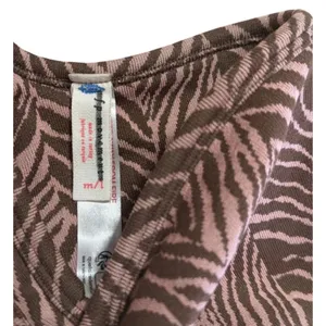 FP Movement Free People Flutter Kick Zebra Active Cropped Tank Sports Bra M/L thumbnail 6
