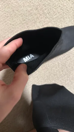 MIA Sock Booties Black Knit thumbnail 3