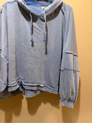 Anthropologie Pilcro Oversized Hoodie size L/XL thumbnail 3