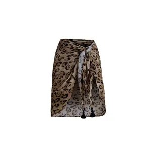 New. PQ Leopard Sarong. O/S. Retails $94 thumbnail 4