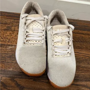 NOBULL White and Brown Athletic Shoes with Minimalist Design Size 6.5W/5M‎ thumbnail 2
